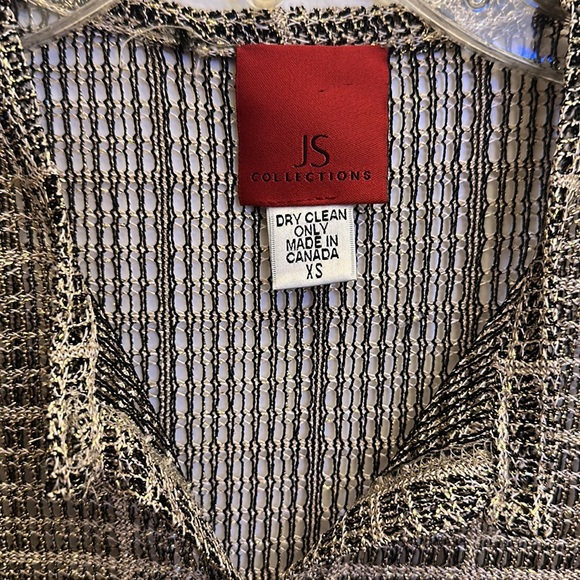 Vintage JS Collection Knit Cocktail Cardigan - Picture 3 of 6